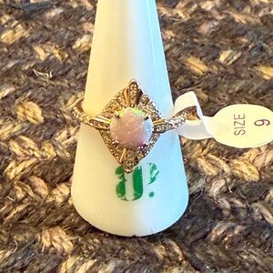 Bomb Party 2025 October Birthday ring Sacred is the Spark NWT